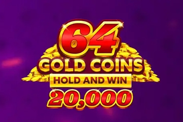 Spilleautomat 64 Gold Coins Hold and Win 20000 online