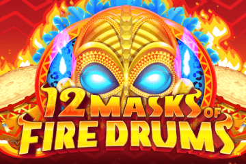 12 Masks of Fire Drum Frenzy fra Games Global