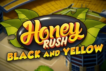 Slot Honey Rush Black and Yellow