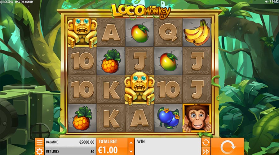 Loco the Monkey by Quickspin