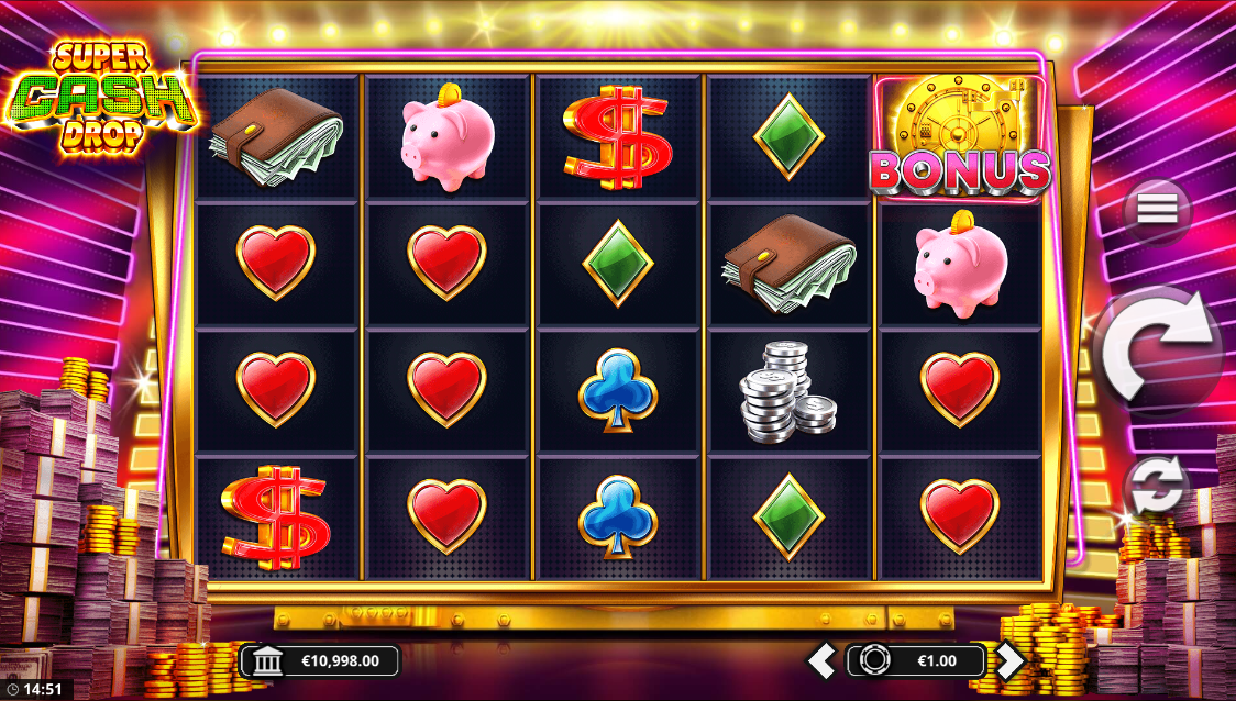 Super Cash Drop Slot by Bang Bang Games (Yggdrasil)