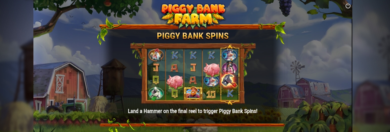 Piggy Bank Farm Fra Play`n Go